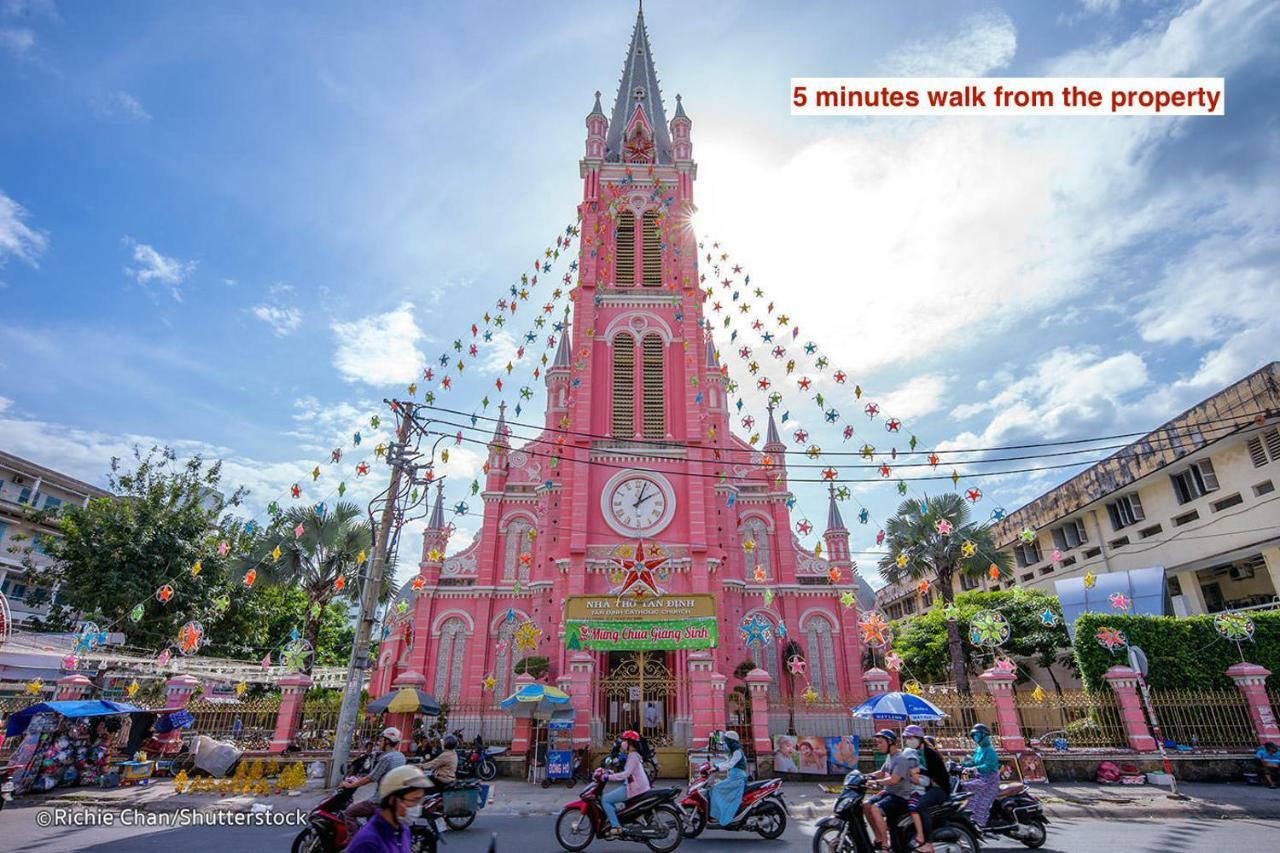 エステール ブティック アパートメント ピンク カテドラル ホーチミン市 エクステリア 写真